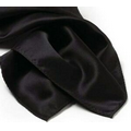 Black Silk Scarf - 30"x30"